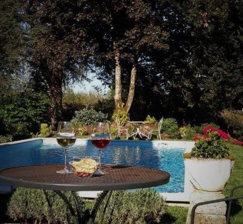 Maison Des Vignes Le Fleix Exteriör bild